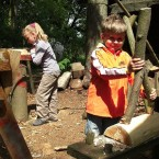 Bernhard Zimbelmann Workshop mit Kindern